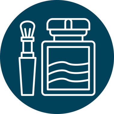 Moda tarzı izole edilmiş arka planda şişe simgesi