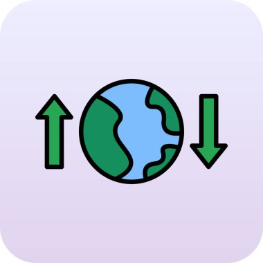 seo modern simgesinin vektör illüstrasyonu