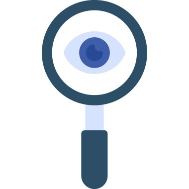 Arama renkli vektör simgesi