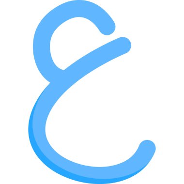 C harfi logo vektör şablonu tasarımı