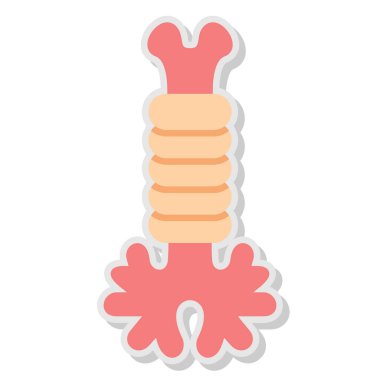 Şirin bir çizgi filmin vektör çizimi