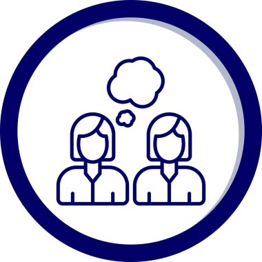 İş adamı ikonu. vektör illüstrasyonu