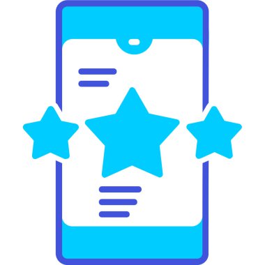 Akıllı telefon. Web simgesi basit illüstrasyon