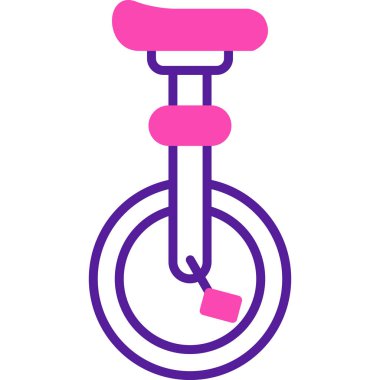 Scooter ikonu. Web için bisiklet vektör simgelerinin özet çizimi