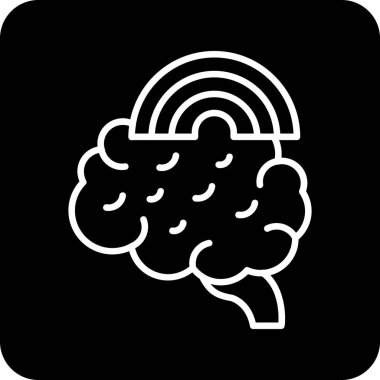 beyin bulut vektörü