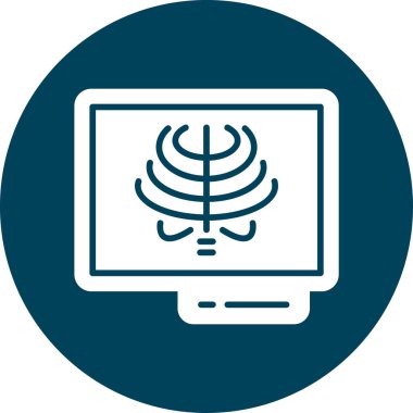 seo modern simgesinin vektör illüstrasyonu