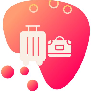 torba simgesi, vektör illüstrasyonu