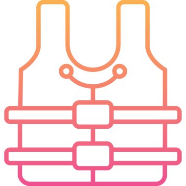 çanta simgesi vektör illüstrasyonu