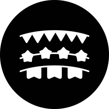 Gıda simgesinin vektör illüstrasyonu