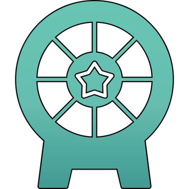 Yıldız. Web simgesi basit illüstrasyon