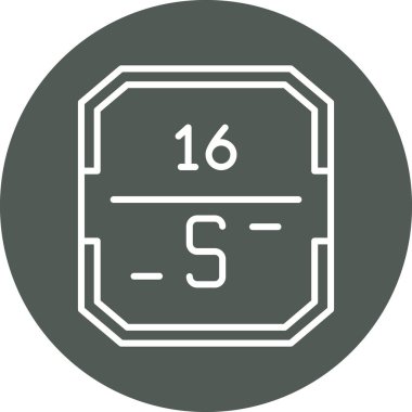 Modern simgenin vektör illüstrasyonu