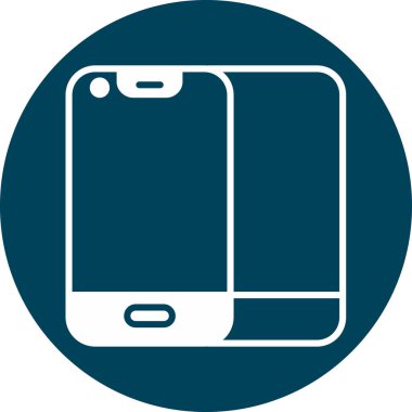 cep telefonu simgesi, vektör illüstrasyon tasarımı