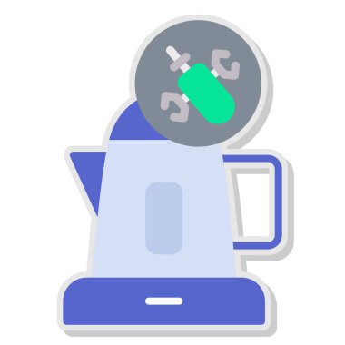 kahve makinesi vektör simgesi