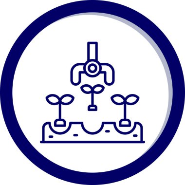 seo modern simgesinin vektör illüstrasyonu