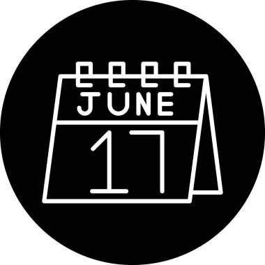 Kişisel ve ticari kullanım için vektör takvimi simgesi.