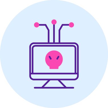 bilgisayar simgesi vektör illüstrasyonu