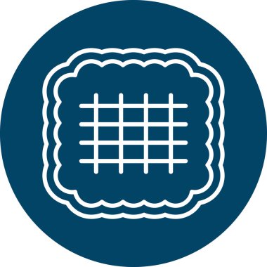 fırın simgesi vektör illüstrasyonu