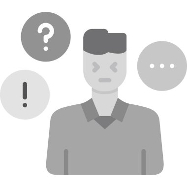 Maskeli bir adamın vektör çizimi