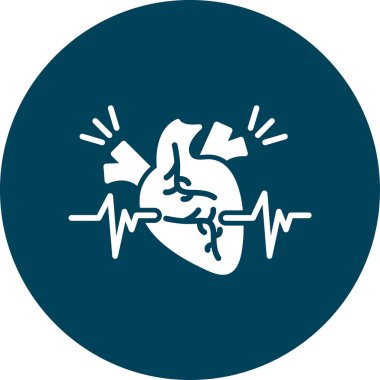 Modern b 'nin vektör illüstrasyonu ikon kalpten yoksun