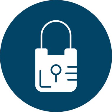 ikon vektör illüstrasyonunu kilitle