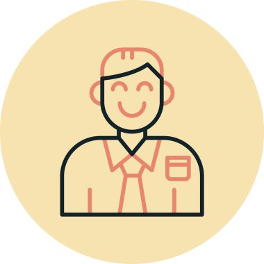 avatar erkek simgesi - taslak biçimi