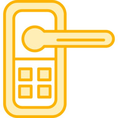 Anahtar simgesi vektör illüstrasyonu