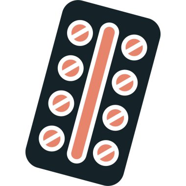 Haplar. Web simgesi basit illüstrasyon