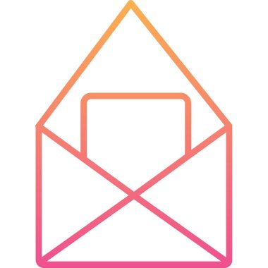 zarf posta vektör illüstrasyonu