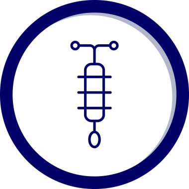 Modern b 'nin vektör illüstrasyonu eksik simgesi