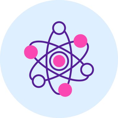 Bilim simgesinin vektör illüstrasyonu