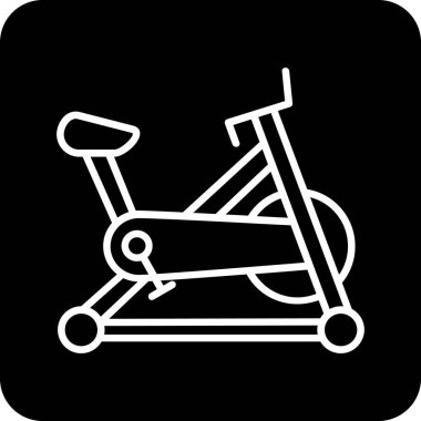 Bisikletin vektör çizimi, basit simge