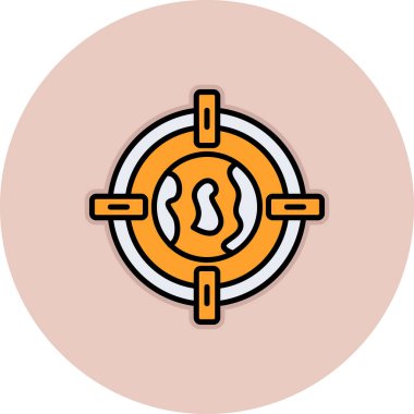 seo modern simgesinin vektör illüstrasyonu