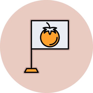 web simgesi, elma vektör illüstrasyon