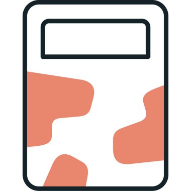 Doldurulmuş kart simgesi - taslak biçimi