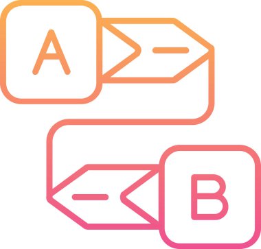 Seo simgesinin vektör illüstrasyonu