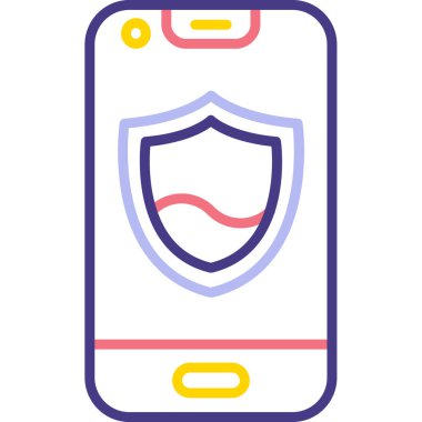 - Telefon. Web simgesi basit illüstrasyon