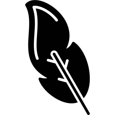 Yaprak vektör tasarımı illüstrasyonu