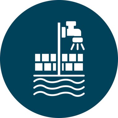 Modern simgenin vektör illüstrasyonu