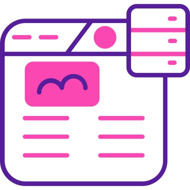 kitap web simgesi, vektör illüstrasyonu