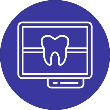 Modern simgenin vektör illüstrasyonu