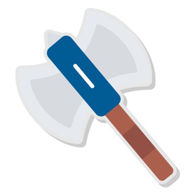 Balta simgesi. Balta vektör simgesi web için basit örnek