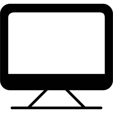 Ekran Ağı simgesi. Basit tasarım. vektör illüstrasyonu