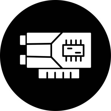 Devre kartı. Basit simge