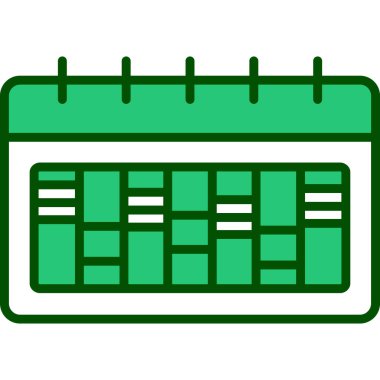 Abaküs simgesi rengi dış hat vektörü