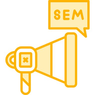 seo Simgesi, Vektör illüstrasyonu