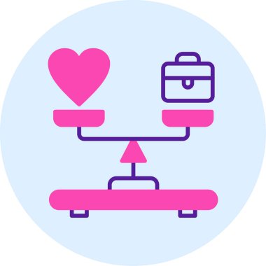 Kalp. Web simgesi basit tasarım