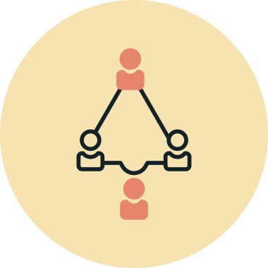 şebeke. Web simgesi basit illüstrasyon