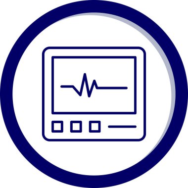 Modern b 'nin vektör illüstrasyonu ikon eksikliği tıbbi konsepti