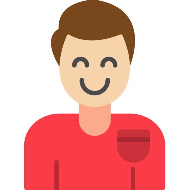 Adamım. Web simgesi basit tasarım