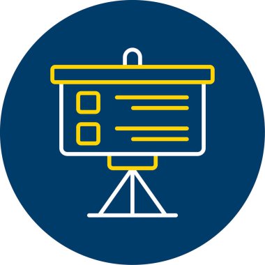 Sunum Kurulu. Basit illüstrasyon